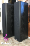 High End PSB Tower Speakers in Black Ash Stratus Silver