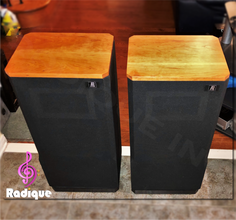 Acoustic Research AR93Q cabinet refinishing by Radique