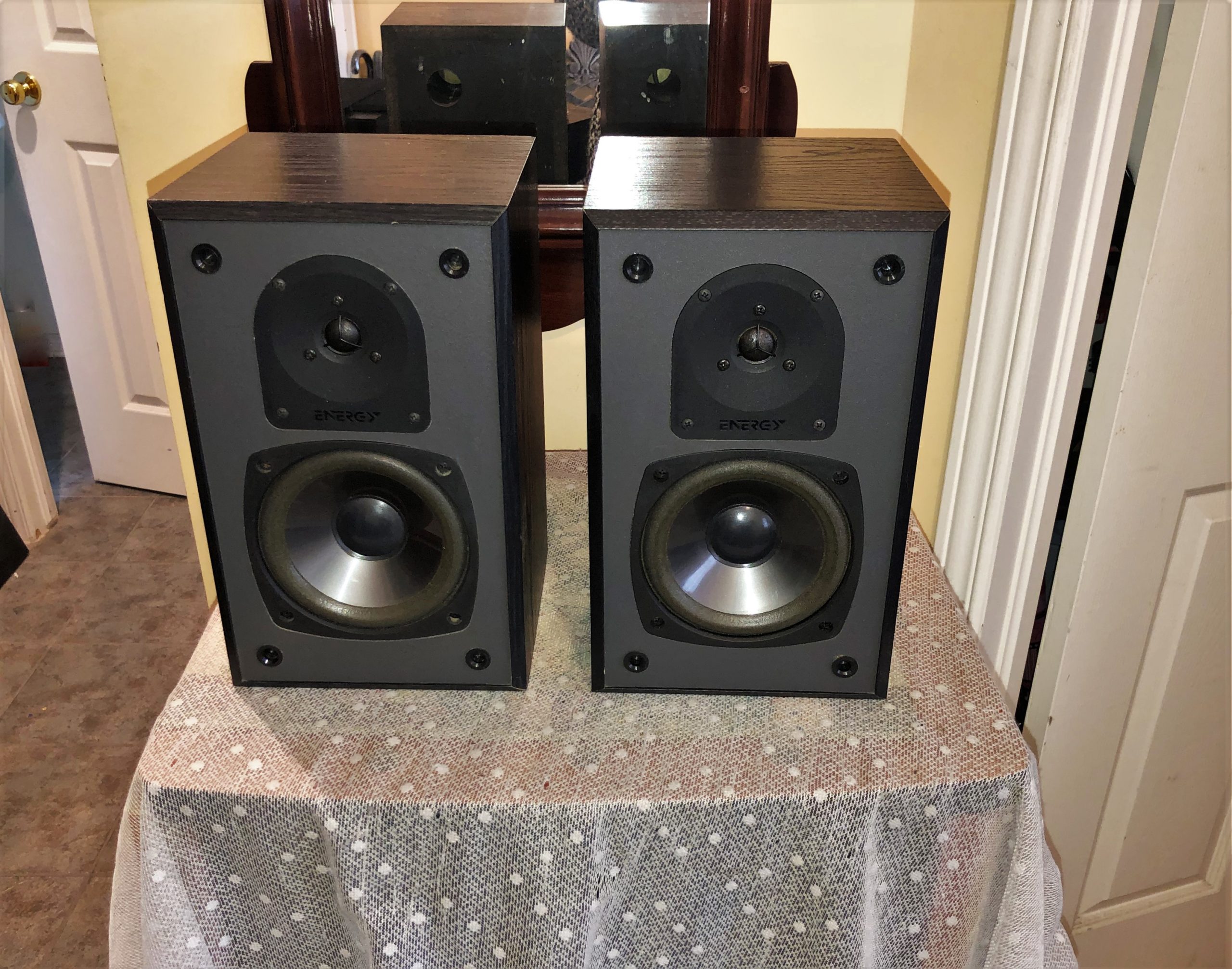 Canadian Made Energy Bookshelf Speakers Pro Series Radique Inc