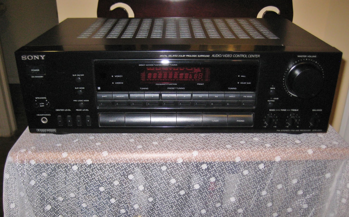 Sony 50WPC Stereo Receiver STR-D511 Sony 55 WPC Stereo Receiver w/ Phono STR-D511 - Image 1