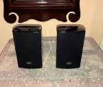 Athena Satellite Speakers in High Gloss Black WS-15B - Image 3