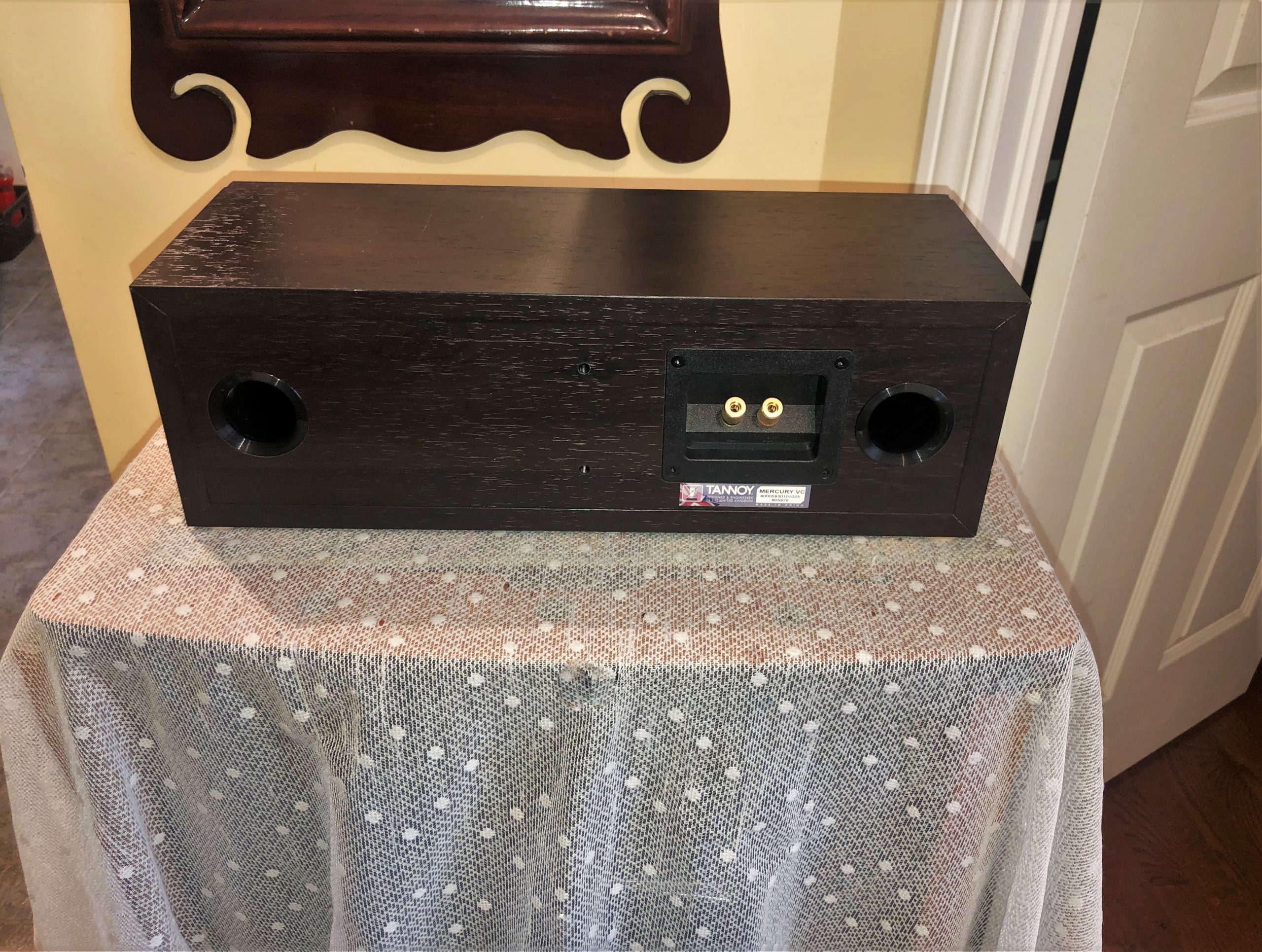 5th Gen Tannoy Center Speaker in Dark Walnut, Mercury VC - Radique Inc