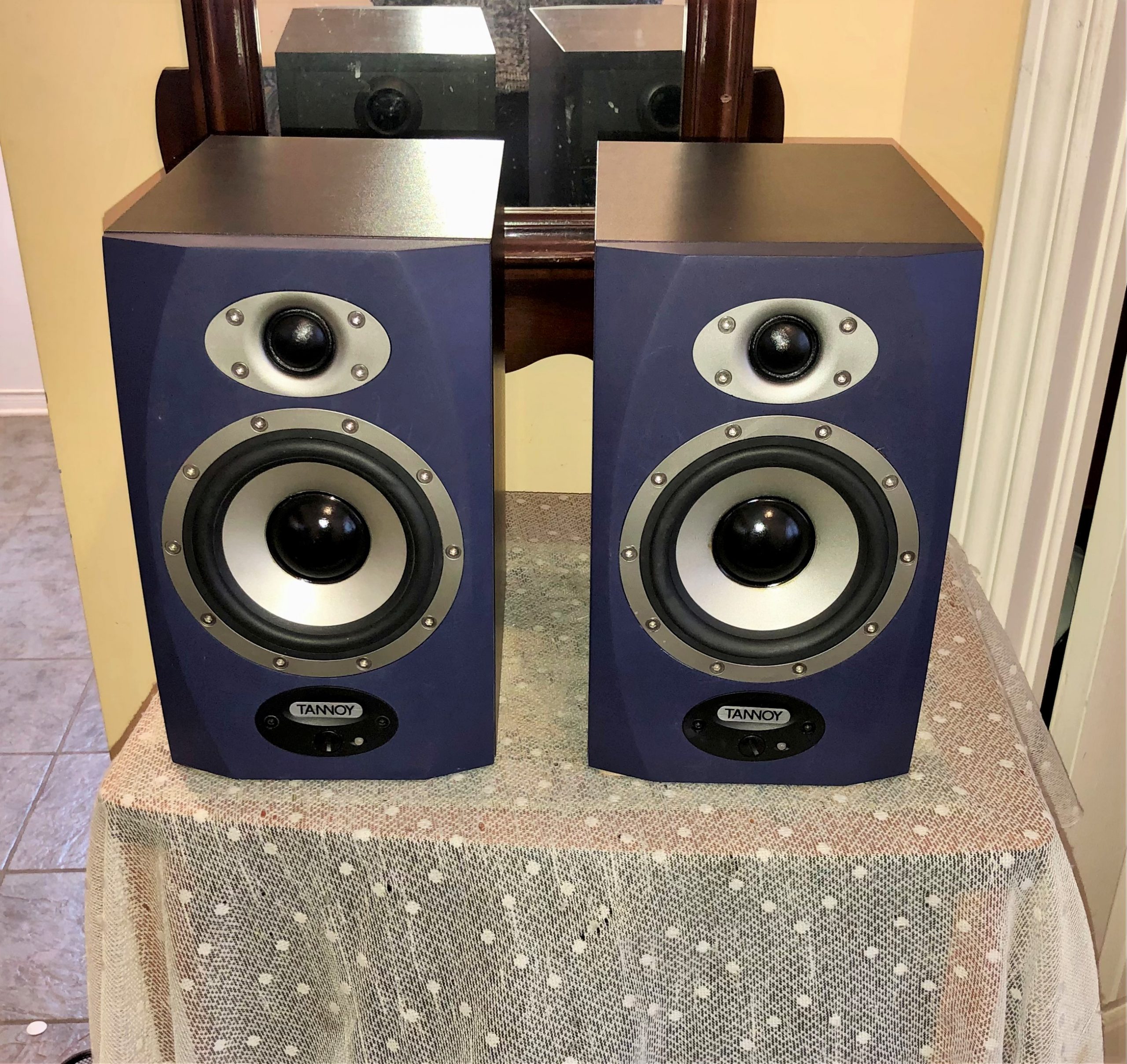 Powered Tannoy Biamplified Nearfield Monitors Reveal R5A - Radique Inc