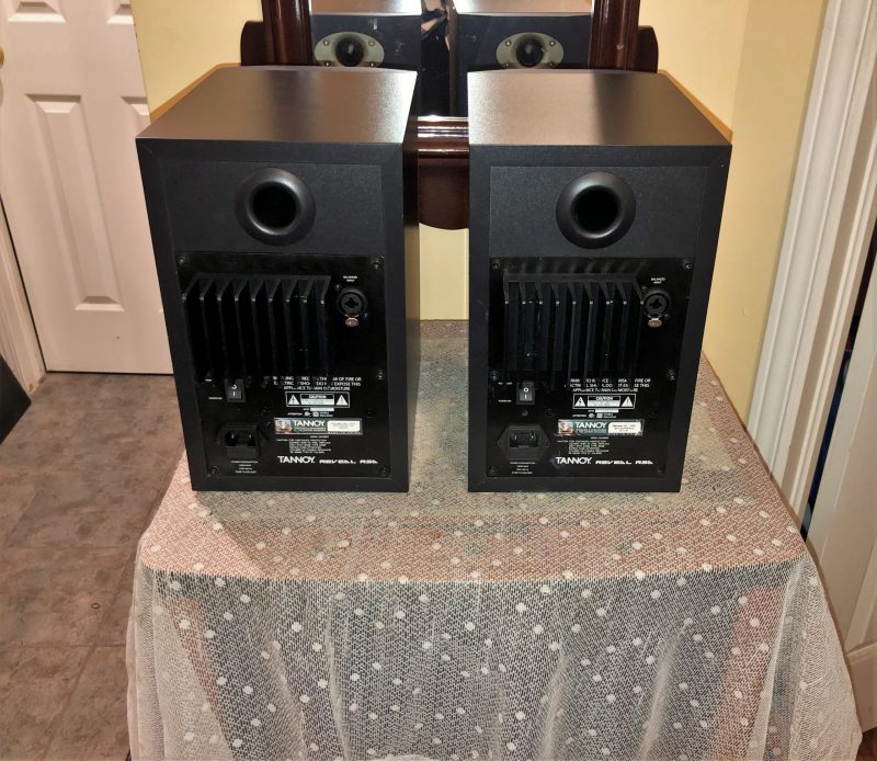 Powered Tannoy Biamplified Nearfield Monitors Reveal R5A - Radique Inc