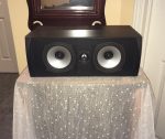 Quality PSB Center w/ Rubber Surrounds & Metal Grill Alpha C