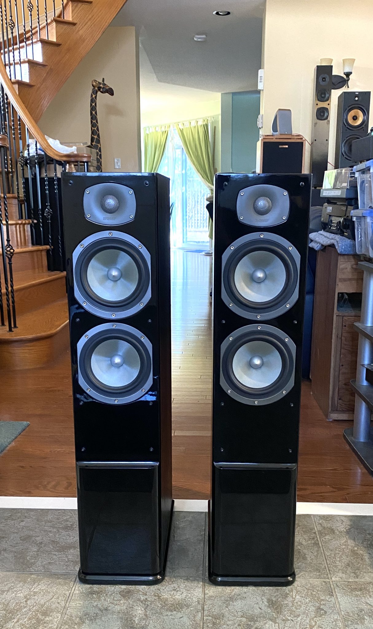 tower speakers mirage speaker stands