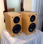 British Edwards Audio Bookshelf Speakers in Real Wood Veneer SP1 - Image 3
