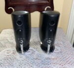 Pair of Gorgeous, Heavy B&W Satellite Speakers M-1 - Image 4