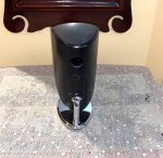 Single Heavy B&W Satellite Speaker w/ Shelf Stand M-1 - Image 4