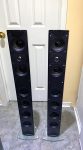 Sleek Definitive Technology 7-Driver Floor-Standers Mythos Four