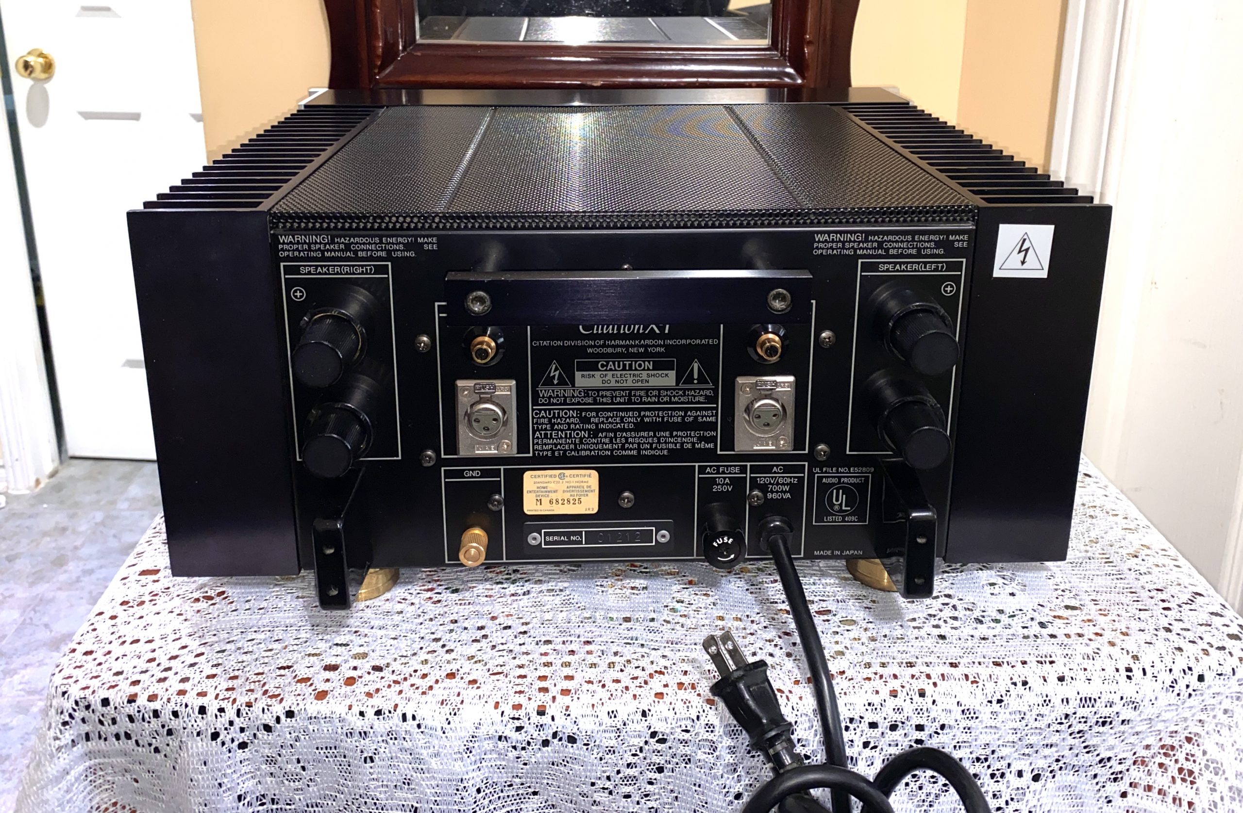 Harman Kardon Citation 150 WPC Stereo Power Amplifier X-I REDUCED