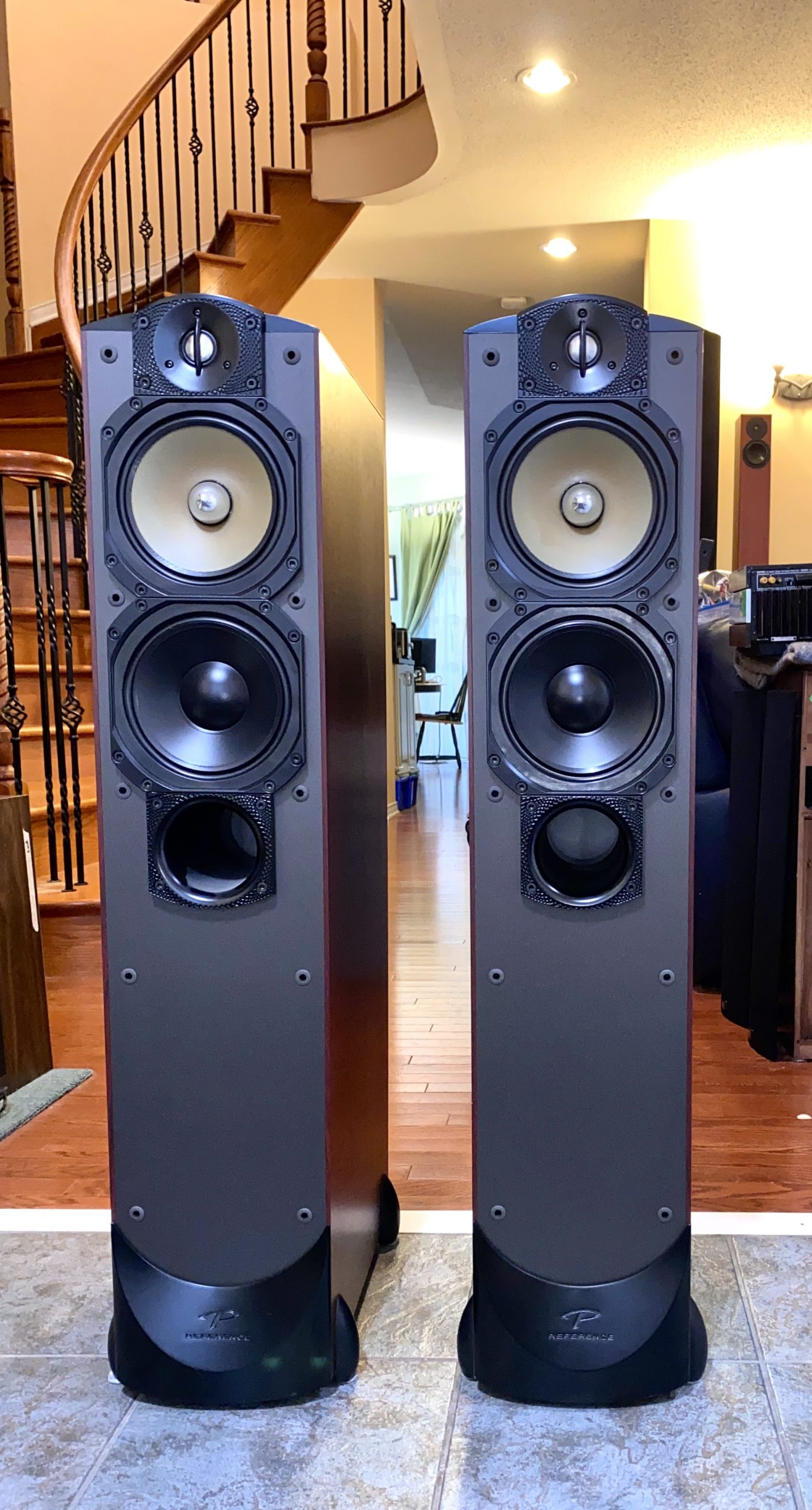 Gorgeous Reference Paradigm Towers in Dark Cherry Studio 60 v3