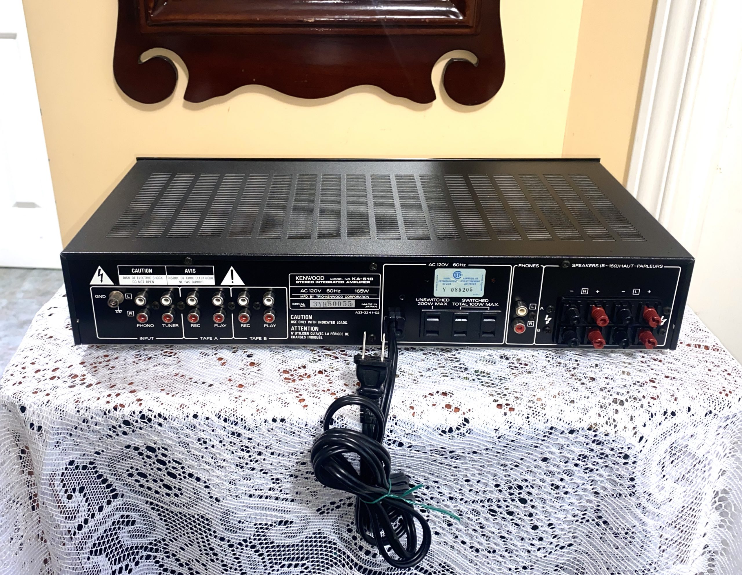 Casque Audio Vintage Kenwood KH-51 – 8 Ohms – Japon 1972 – Stéréo