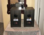 Attractive Tannoy Bookshelf Speakers in Dark Oak Mercury mx1 - Image 3