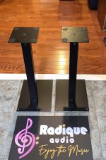 Very Solid 24" All-Metal Angled Speaker Stands - Image 2