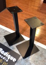 Very Solid 24" All-Metal Angled Speaker Stands - Image 3