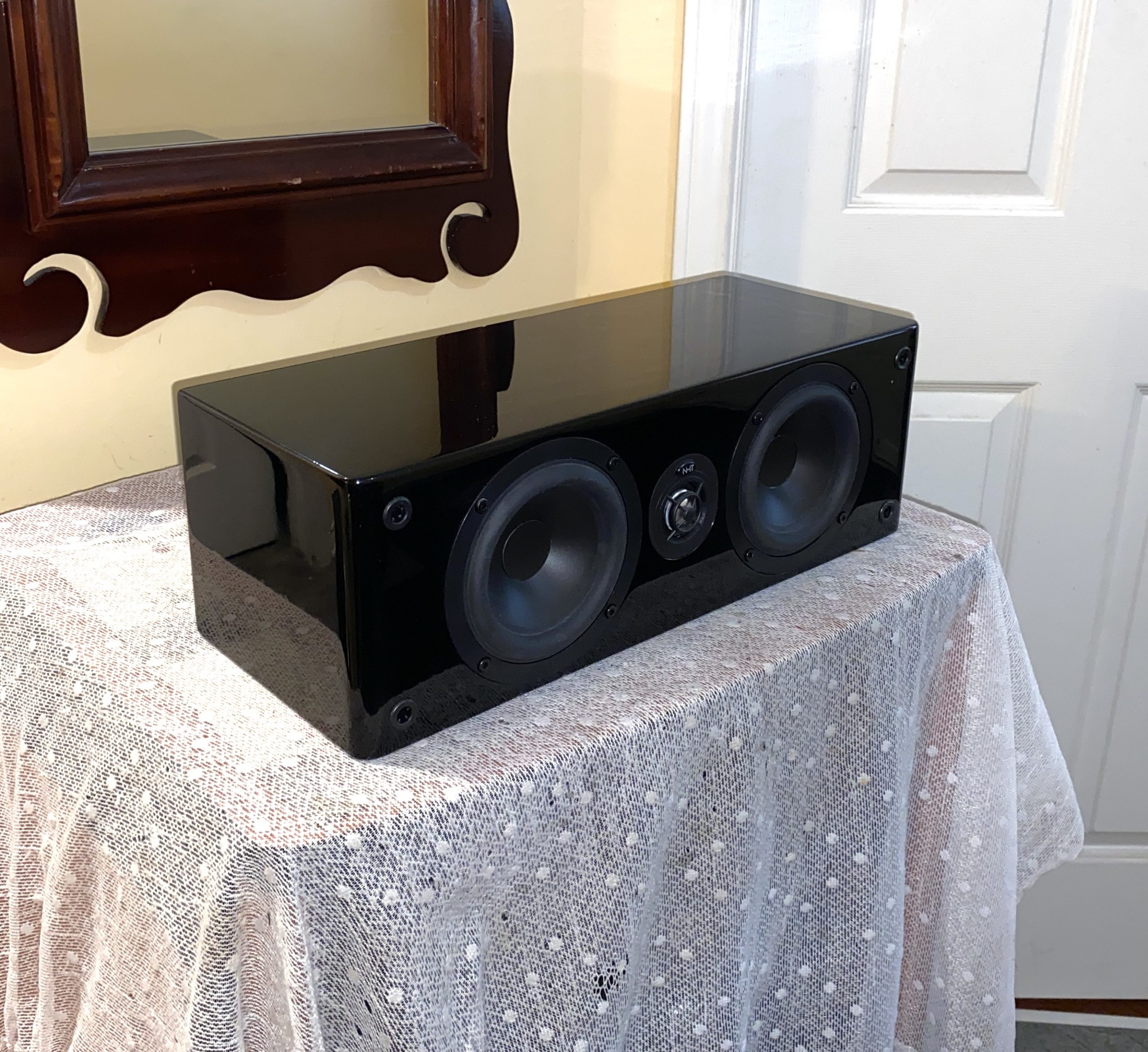 Beautiful, Understated NHT Center Speaker in High Gloss SC1