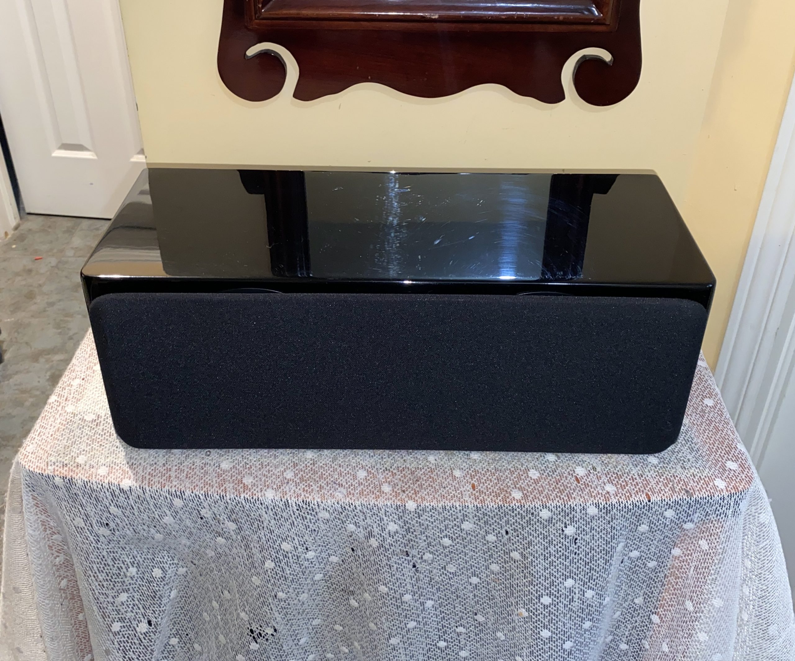 Beautiful, Understated NHT Center Speaker in High Gloss SC1