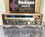 Pioneer SX-3700 vintage stereo receiver with custom Ottawa Valley cherry cabinet — Radique Audio