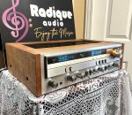 Pioneer SX-3700 blue Fluoroscan digital display and silver faceplate — Radique Audio