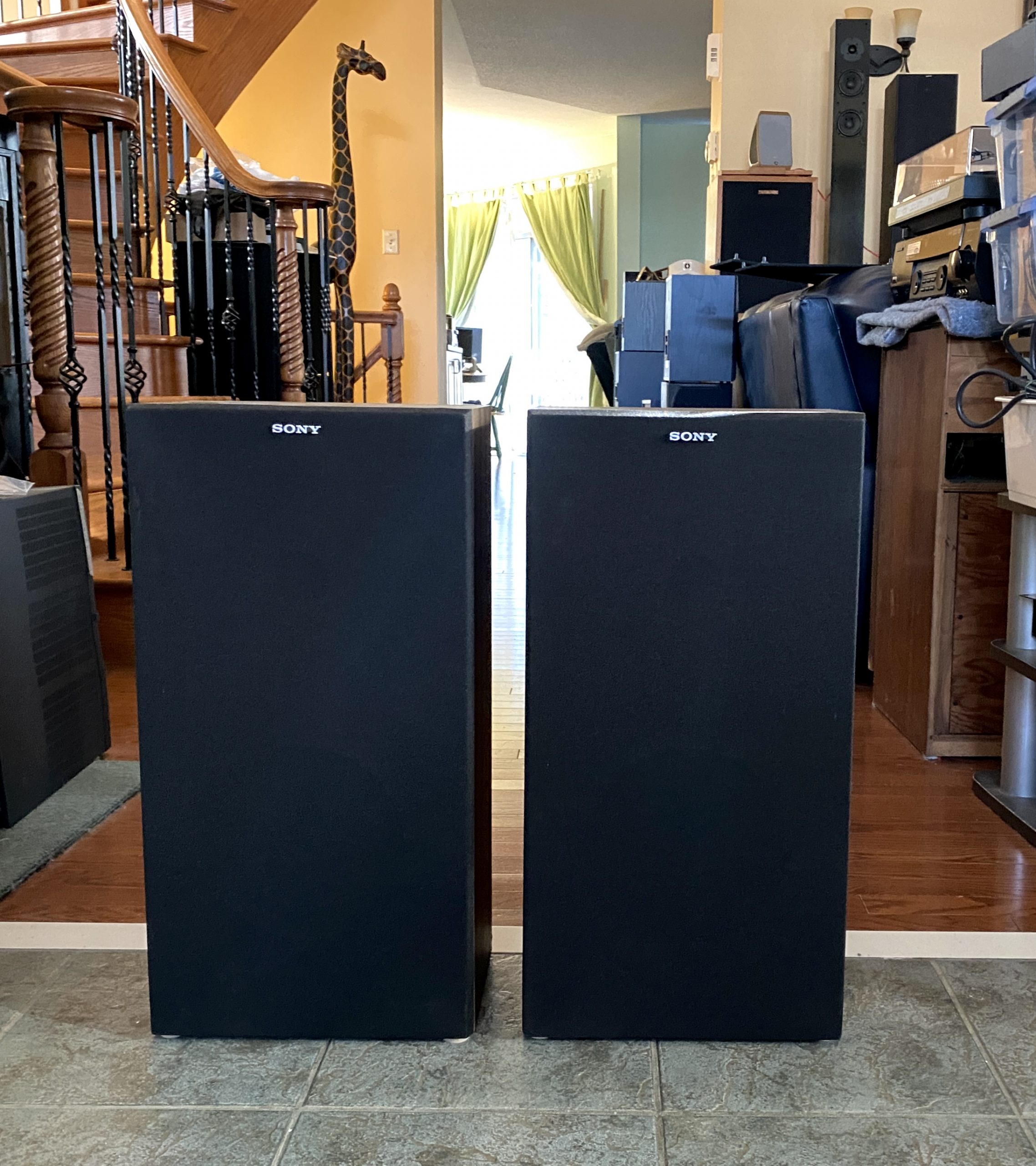 Budget-Friendly Vintage 3-Way Sony Speakers SS-610