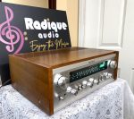 Vintage Sony 18 WPC Stereo Receiver with Walnut Cabinet STR-6045 - Image 4