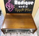 Vintage Sony 18 WPC Stereo Receiver with Walnut Cabinet STR-6045 - Image 3