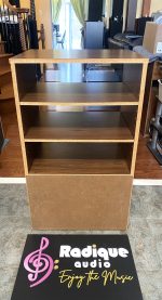 Stereo Cabinet in Good Condition, Walnut Finish - Image 3