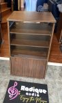 Stereo Cabinet in Good Condition, Walnut Finish