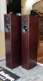 Totem Acoustic Floor Standers in Gorgeous Mahogany Sttaf - Image 3