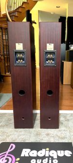 Totem Acoustic Floor Standers in Gorgeous Mahogany Sttaf - Image 4