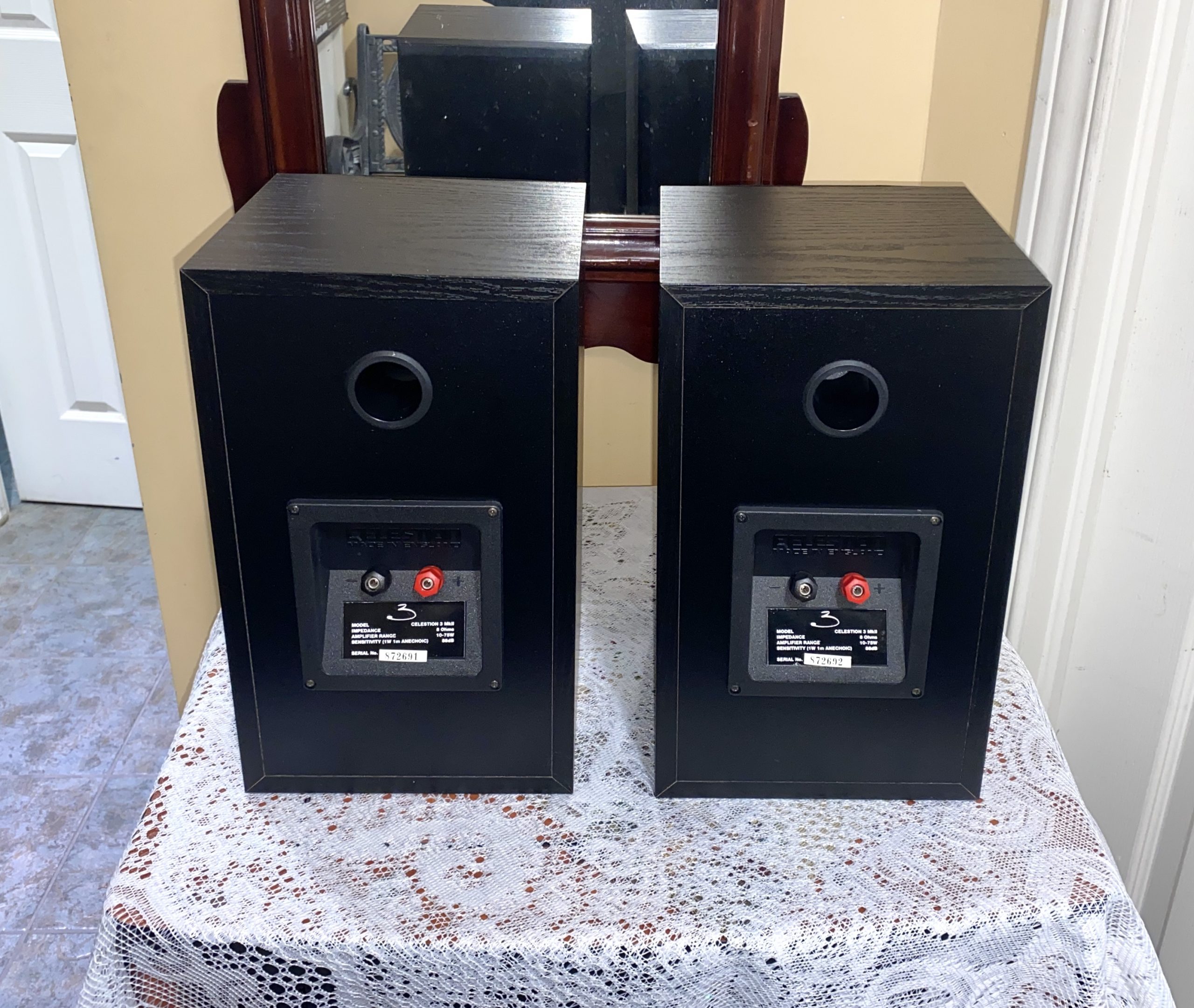 Made in England Celestion 2-Way Bookshelf Speakers 3 MkII