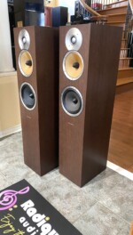 Refined 3-Way B&W Tower Speakers in Walnut CM7 - Image 3