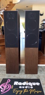 Refined 3-Way B&W Tower Speakers in Walnut CM7 - Image 4