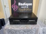 Technics Dual Cassette Deck w/ Autoreverse RS-TR333