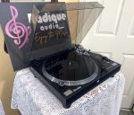 Vintage AudioTek Belt Drive Turntable with Strobe MTX-910 - Image 3