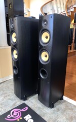 3-Driver PSB Towers finished in Attractive Black Ash Image T5 - Image 3