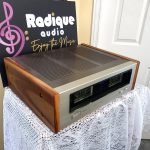 Vintage Denon 150 WPC Power Amplifier in Cherry POA-1500 - Image 3
