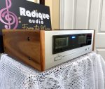 Vintage Denon 150 WPC Power Amplifier in Cherry POA-1500 - Image 4