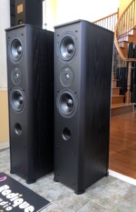 High End PSB Tower Speakers in Black Ash Stratus Silver - Image 3