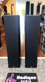 High End PSB Tower Speakers in Black Ash Stratus Silver - Image 4