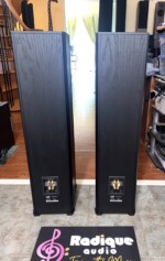 High End PSB Tower Speakers in Black Ash Stratus Silver - Image 5
