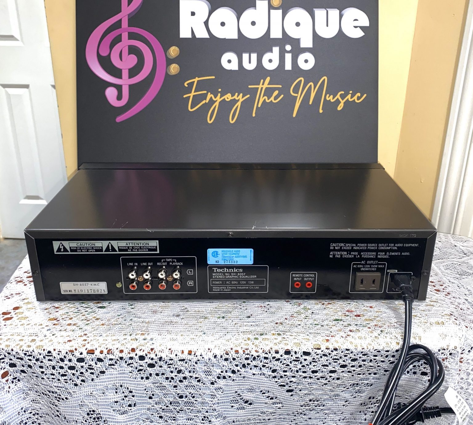 Very Cool Technics 14-Band Computer Equalizer SH-8057