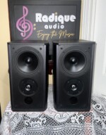 Stunning PSB Stratus Mini Bookshelf speakers in Black Ash