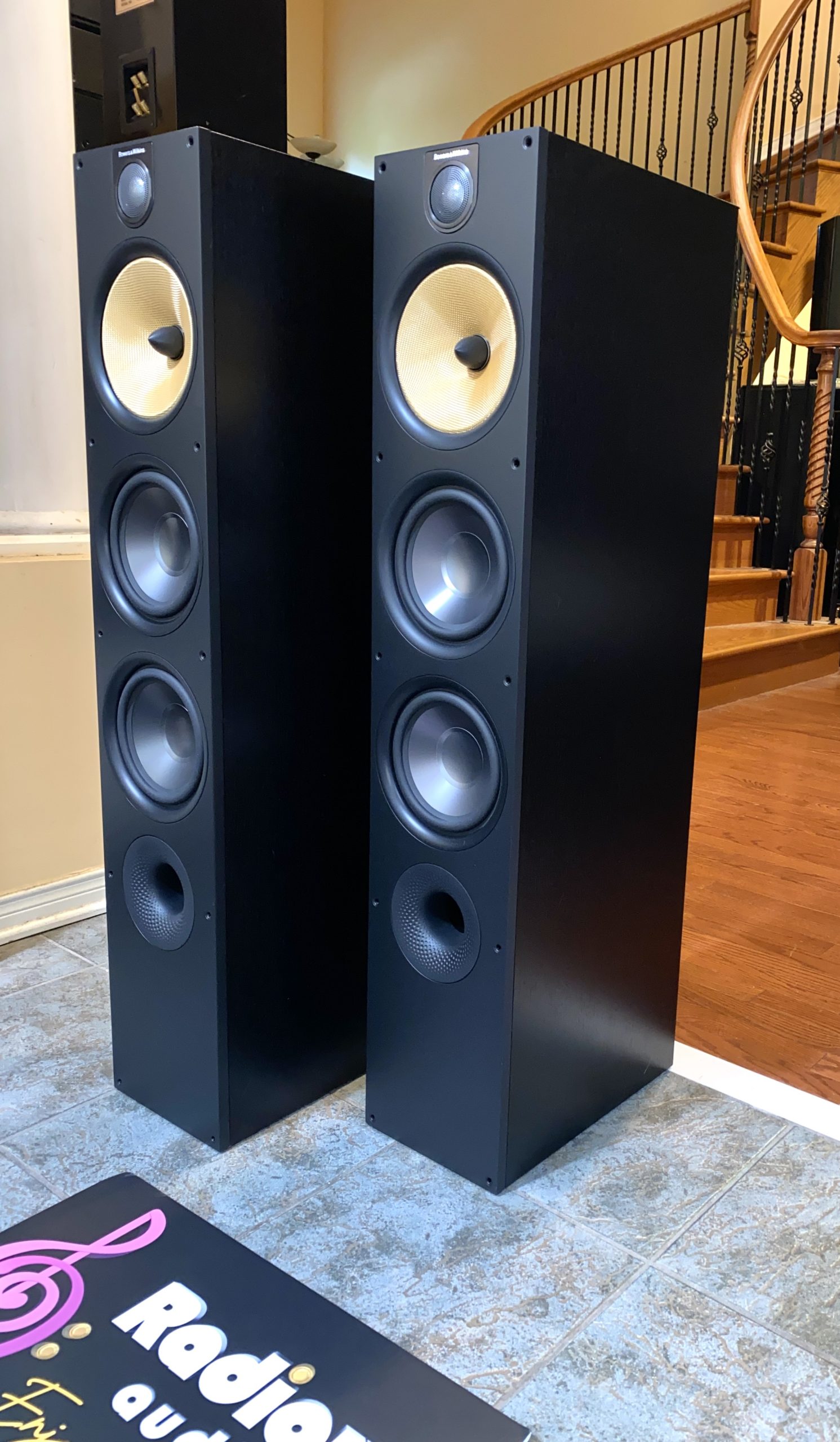 Bowers & Wilkins 4 Driver - 3-Way Tower Speakers 683 S2 - Radique Inc