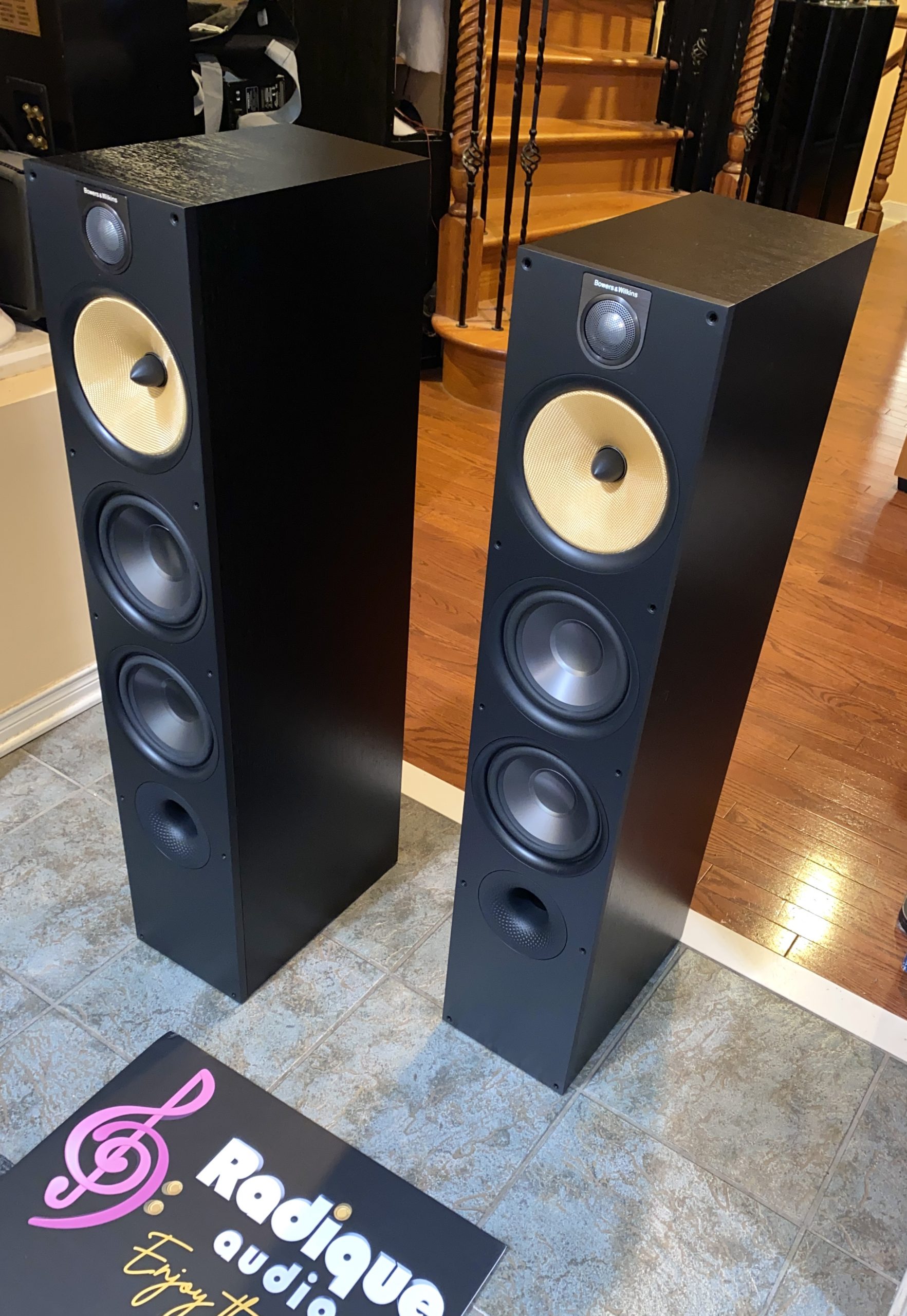 Bowers & Wilkins 4 Driver - 3-Way Tower Speakers 683 S2 - Radique Inc