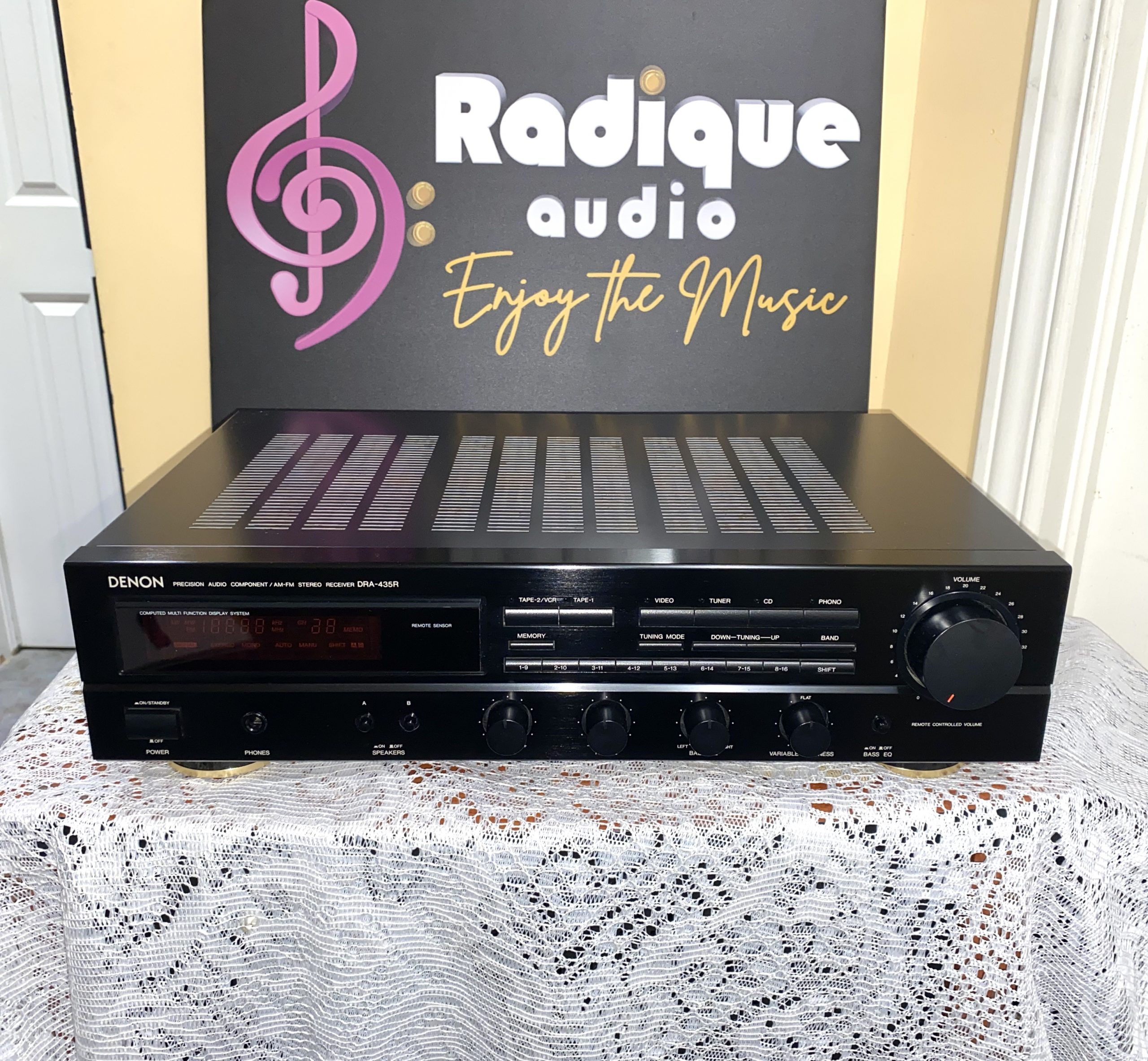 Denon DRA-435R 1 Denon DRA-435R Stereo Receiver 55 WPC w/ Phono — Japan - Image 1