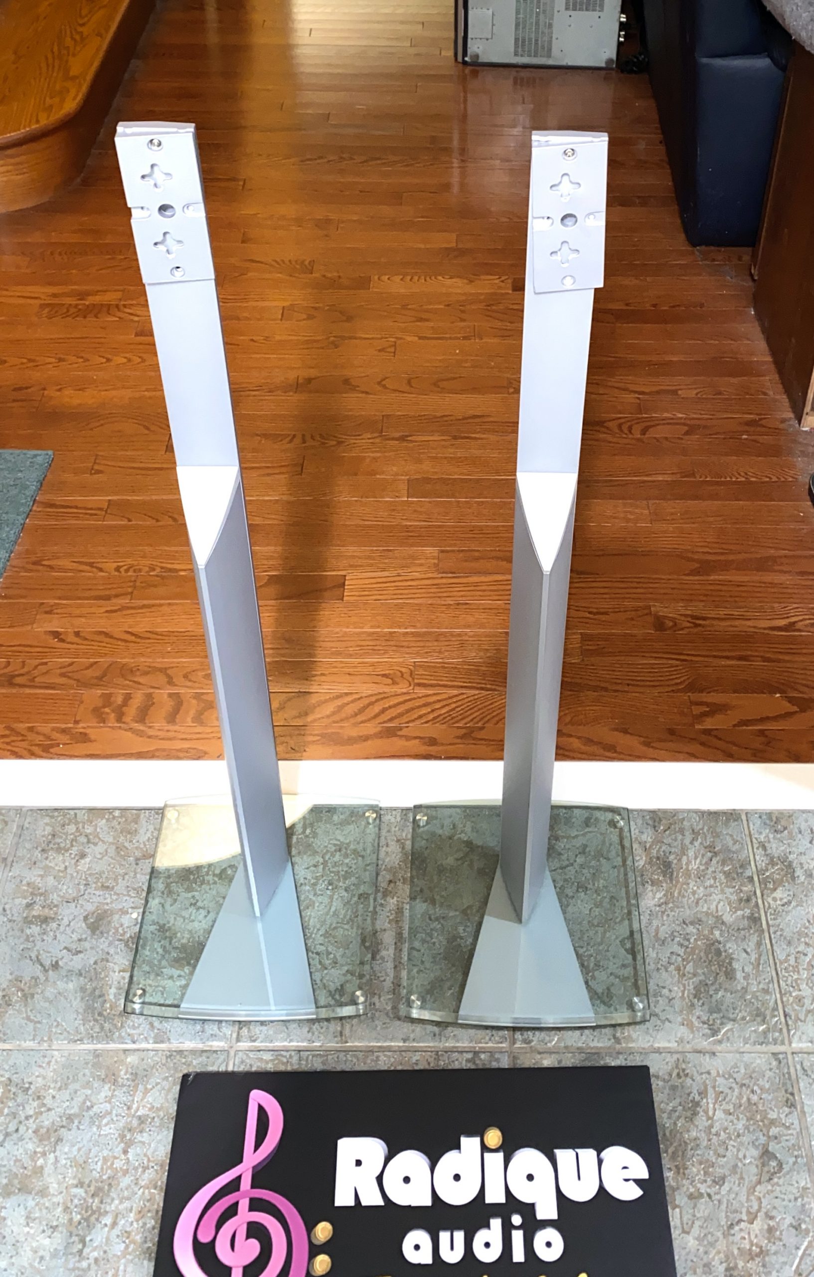 Paradigm LS-25 1 Paradigm Speaker Stands with Tempered Glass Base LS-25 - Image 1