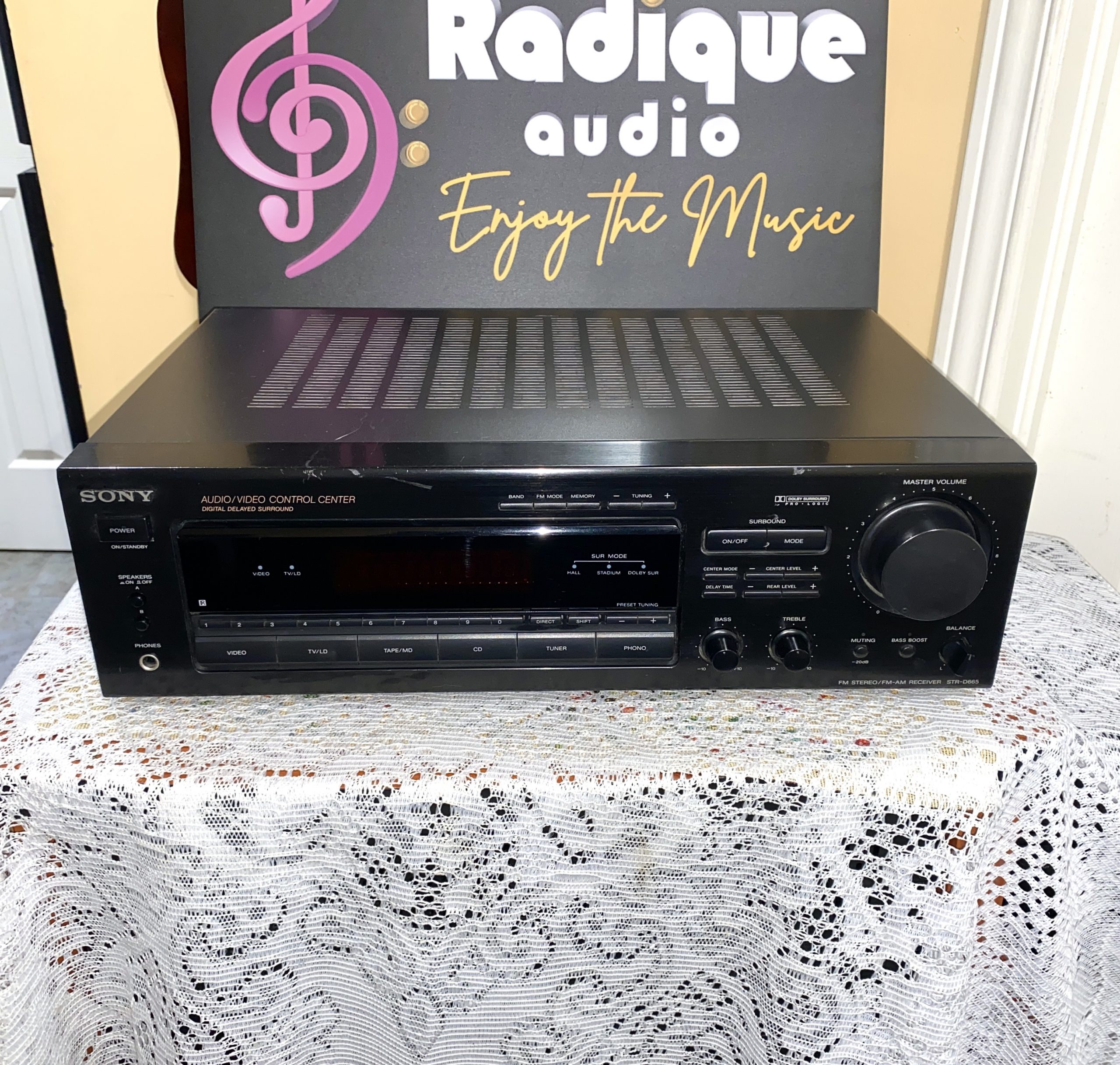 Sony STR-AV320 1 Solidly Built Sony 50 WPC Stereo Receiver STR-AV320 - Image 1