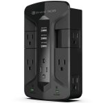 UltraPower Noir Premium 7 Outlet+3 USB Surge Suppressor ULN700XR